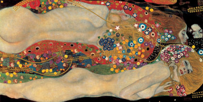 Gustav Klimt Water Serpents